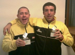 Luís Miguel Ladeira e João Borges vão correr em Lisboa no próximo domingo.