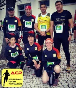 Lobas e lobos do ACP nos 25 Km do Trilhos do Almourol