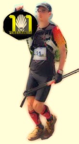 Hélder Melo no caminho de Santiago