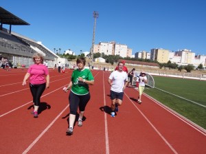 Meio milhar de pessoas terá entrado na pista de atletismo de Portalegre