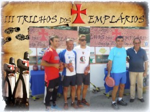 Vítor 1º M e 1º M40 e Emílio 1º M50 nos 20 Km Trilhos dos Templários