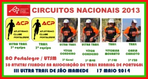 6 pódios nos Circuitos Nacionais de Trail e de Ultra Trail