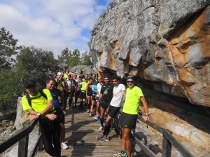 Lobos do ACP e amigos nos trilhos das pinturas rupestres de Esperança - Arronches