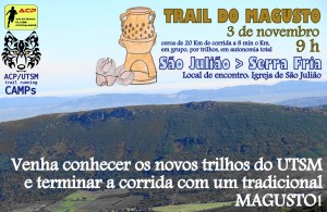 ACP/UTSM trail running CAMPs começam no domingo