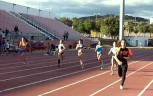 Ana Azeitona nos 100 m (foto CEN)