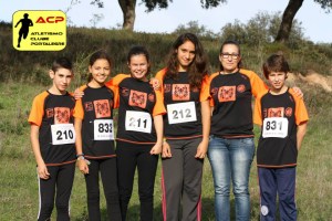 Lobitos ACP com a treinadora Rute Costa