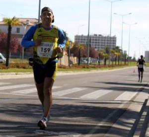Costa 3 h 04 m 11 s na Maratona de Badajoz (foto Bruno Carrilho)