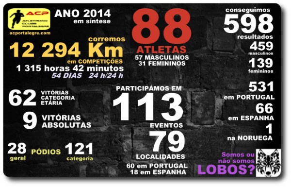 Em Síntese e com todo o Pormenor o nosso BALANÇO de 2014.