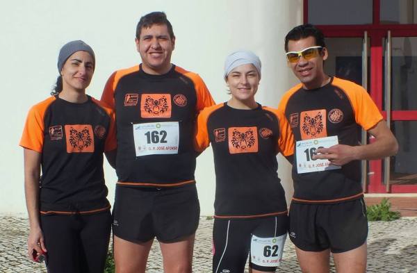 Natália, Bruno, Ângela e João Nunes correram em Grândola Vila Morena