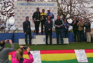 Vítor Cordeiro 9.º e 1.º M50 na Maratona de Badajoz