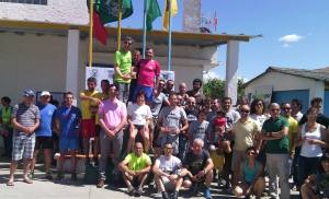 Lobos no degrau mais alto do pódio na festa de Poiares