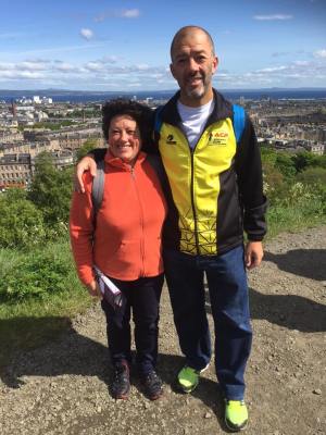 Rui Monteiro correu Maratona na Escócia