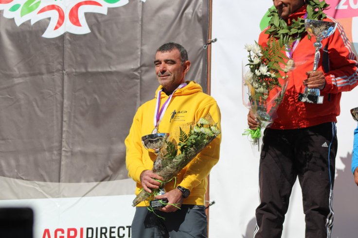 Emilio Almeirim podio